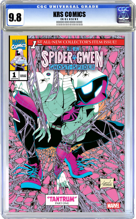SPIDER-GWEN GHOST SPIDER #1 GODTAIL NYCC EXCLUSIVE OPTIONS