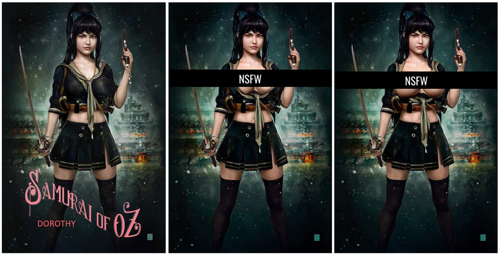 SAMURAI OF OZ #1 TIAGO DA SILVA EXCLUSIVE OPTIONS