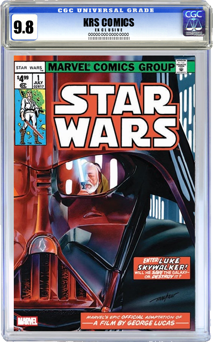 STAR WARS #1 2025 FACSIMILE MIKE MAYHEW EXCLUSIVE OPTIONS