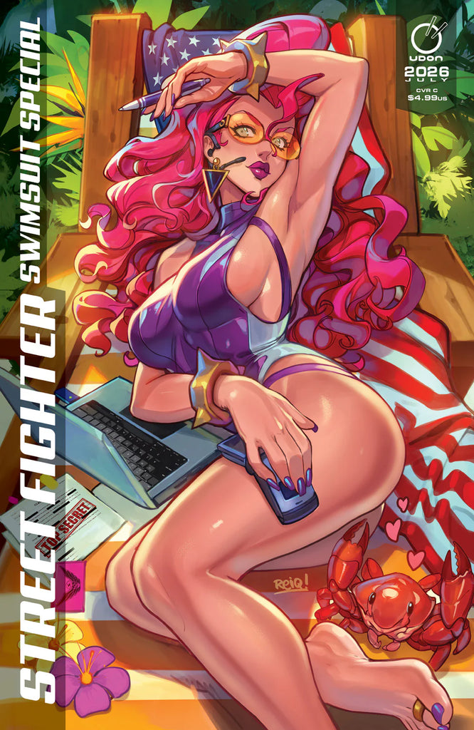 2026 STREET FIGHTER SWIMSUIT SPECIAL #1 (OF 1) - REIQ - CRAB (07/22/2026)