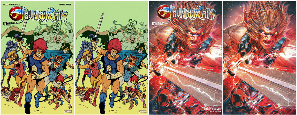 THUNDERCATS #1 ALEX CORMACK/JOHN GIANG 4 PACK