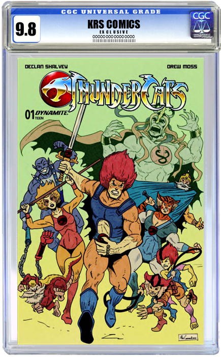 THUNDERCATS #1 ALEX CORMACK EXCLUSIVE OPTIONS