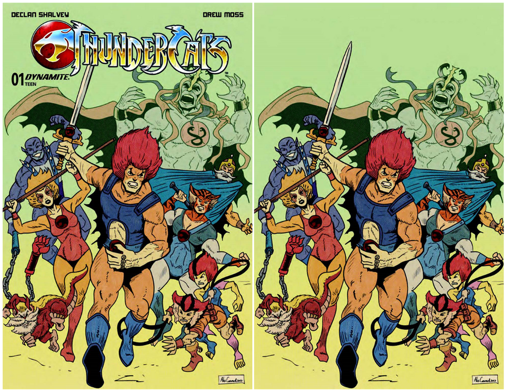 THUNDERCATS #1 ALEX CORMACK EXCLUSIVE OPTIONS