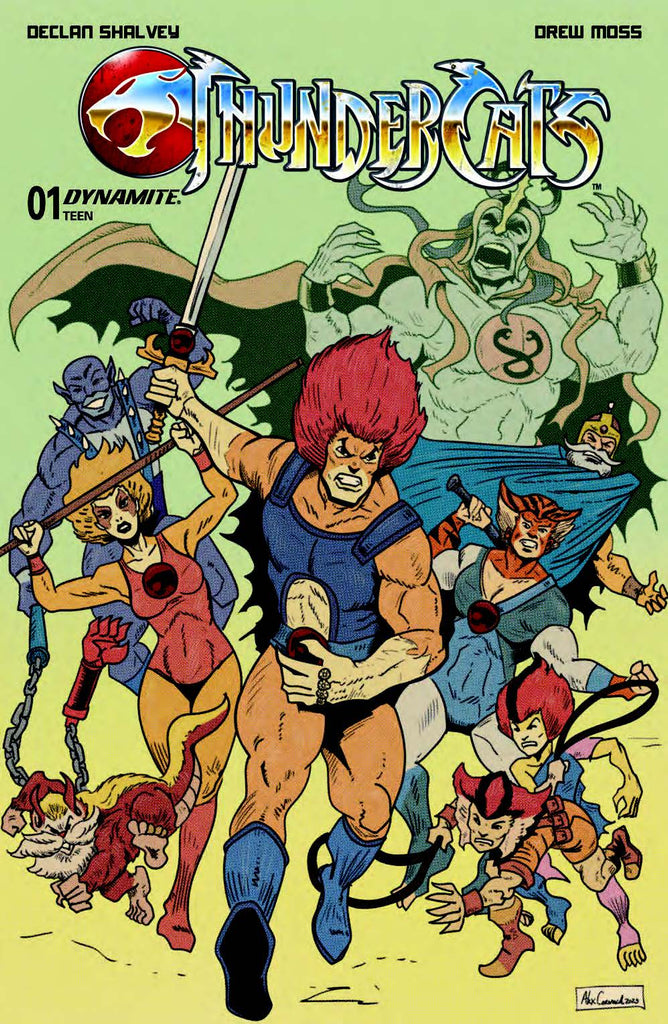 THUNDERCATS #1 ALEX CORMACK EXCLUSIVE OPTIONS