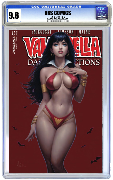 VAMPIRELLA DARK REFLECTIONS #1 WILL JACK EXCLUSIVE OPTIONS