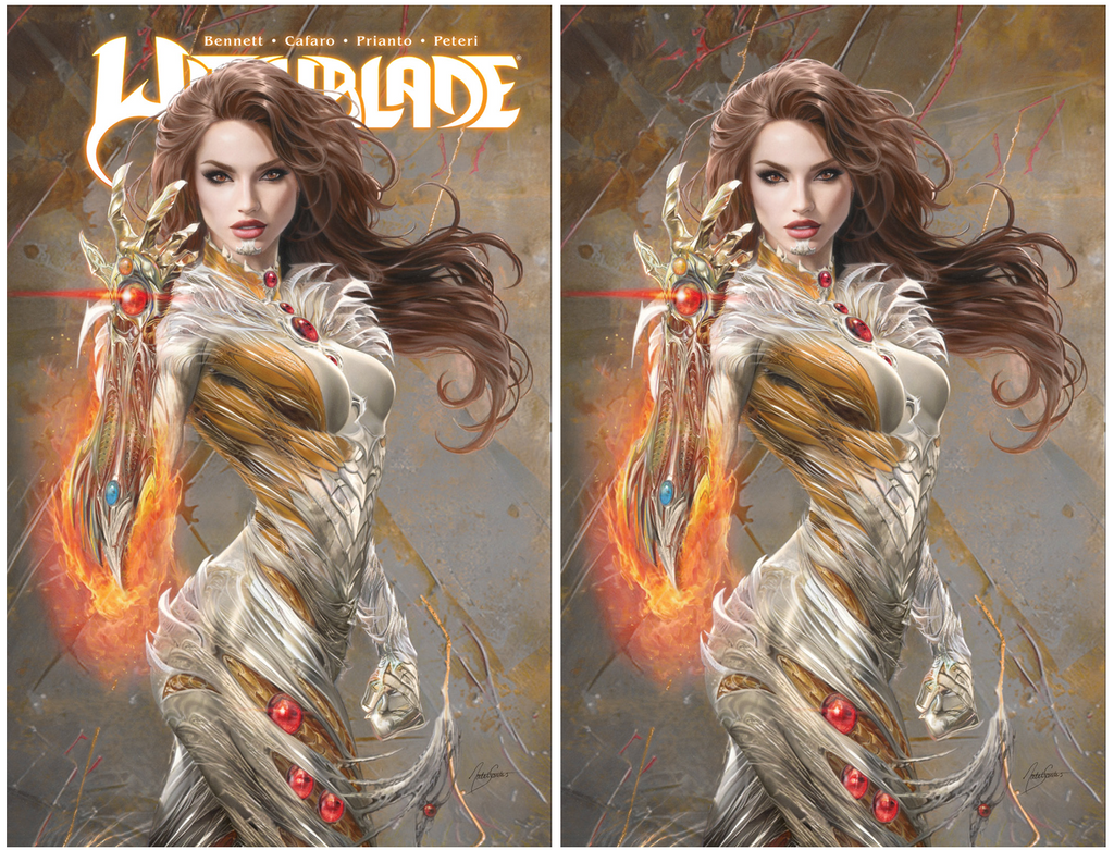 WITCHBLADE #1 NATALI SANDERS EXCLUSIVE OPTIONS