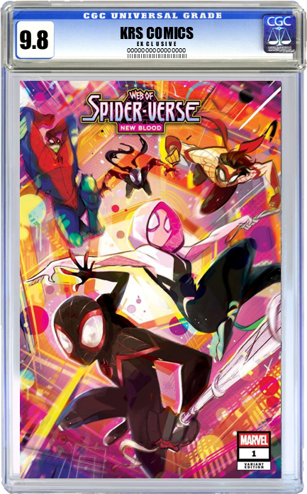 WEB OF SPIDER-VERSE: NEW BLOOD #1 NICOLETTA BALDARI EXCLUSIVE OPTIONS