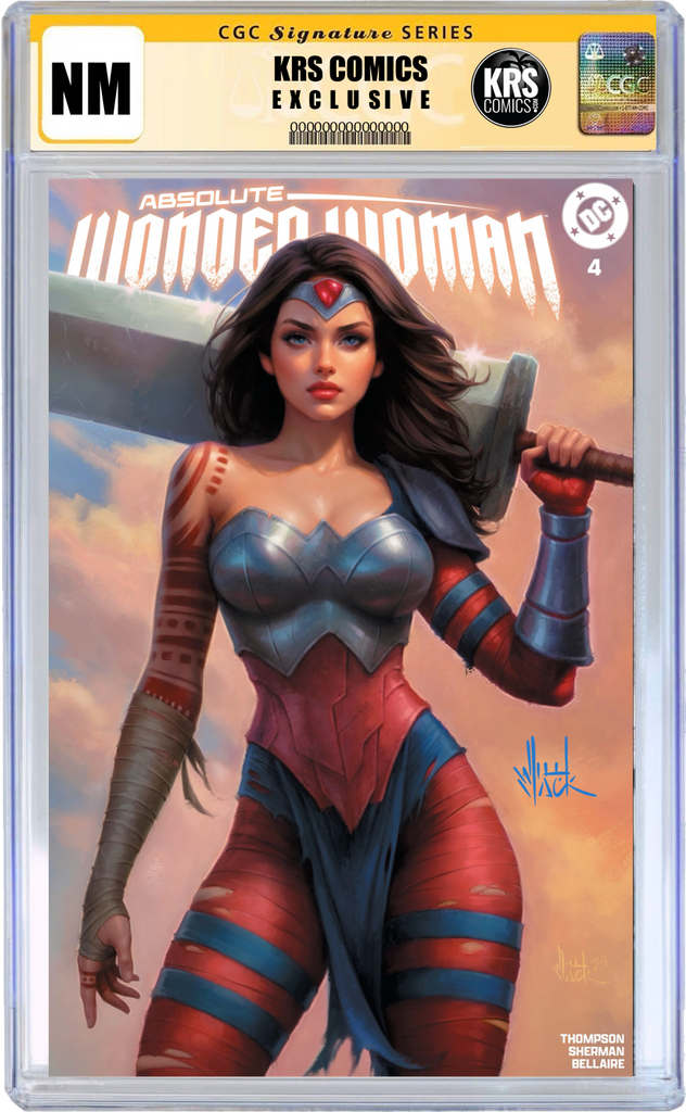 ABSOLUTE WONDER WOMAN #4 WILL JACK EXCLUSIVE OPTIONS