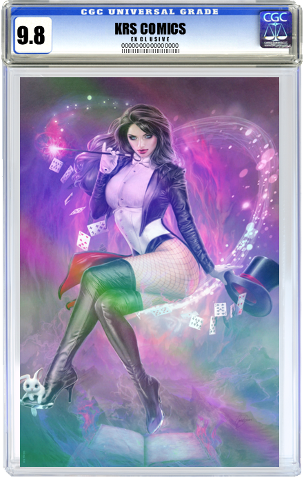 KNIGHT TERRORS ZATANNA #1 (OF 2) NATALI SANDERS FOIL EXCLUSIVE OPTIONS