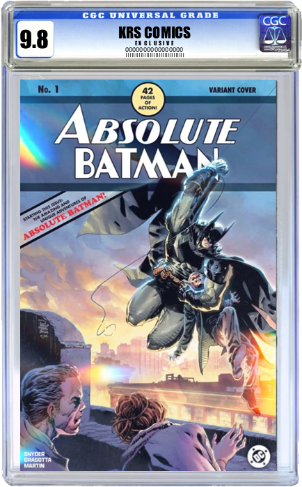 ABSOLUTE BATMAN #1 (10TH PRINT) PHILIP TAN FOIL MEGACON EXCLUSIVE