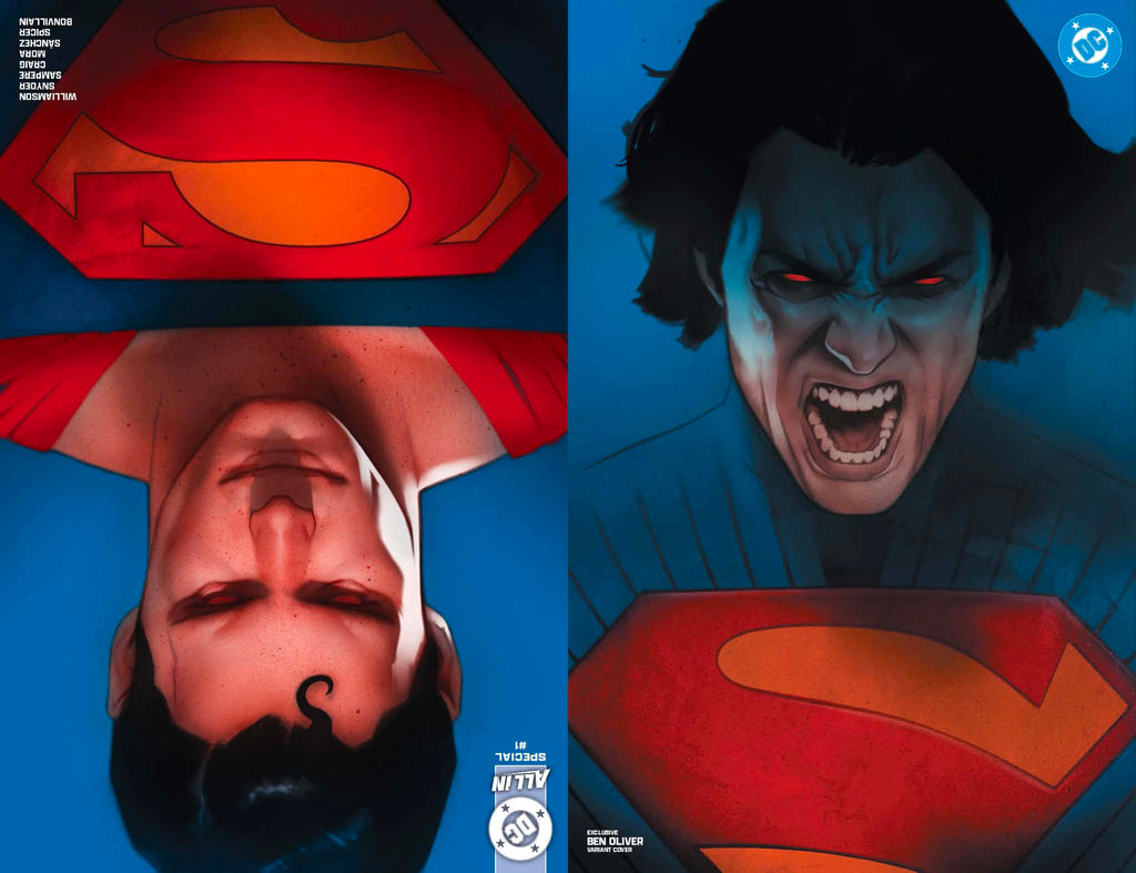 DC ALL IN SPECIAL #1 BEN OLIVER NYCC SET