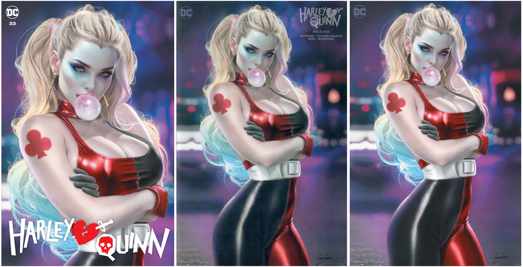 HARLEY QUINN #33 NATALI SANDERS EXCLUSIVE OPTIONS