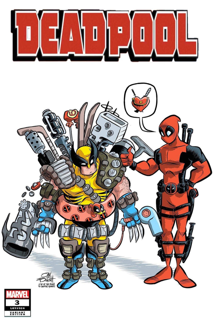 DEADPOOL #3 JAY FOSGITT EXCLUSIVE OPTIONS