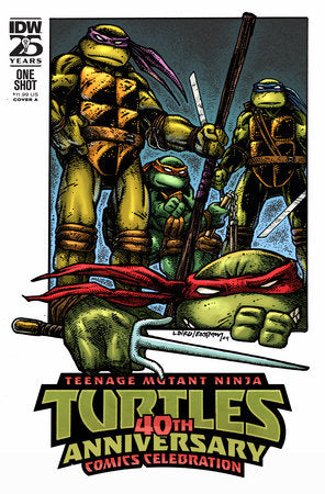 Teenage Mutant Ninja Turtles: 40th Anniversary Comics Celebration Cover A (Laird & Eastman) (07/10/2024)