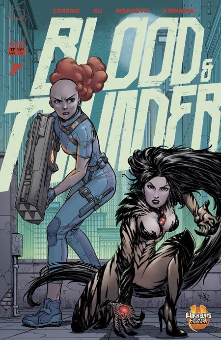 BLOOD & THUNDER #17 - E.J. SU & DEE CUNNIFFE - WITCHBLADE TEAM UP (09/09/2026)