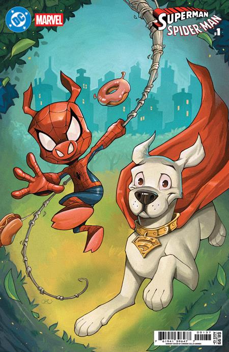 DC/MARVEL: SUPERMAN/SPIDER-MAN #1 (OF 1) - CHRISSIE ZULLO - KRYPTO & SPIDER-HAM (03/25/2026)