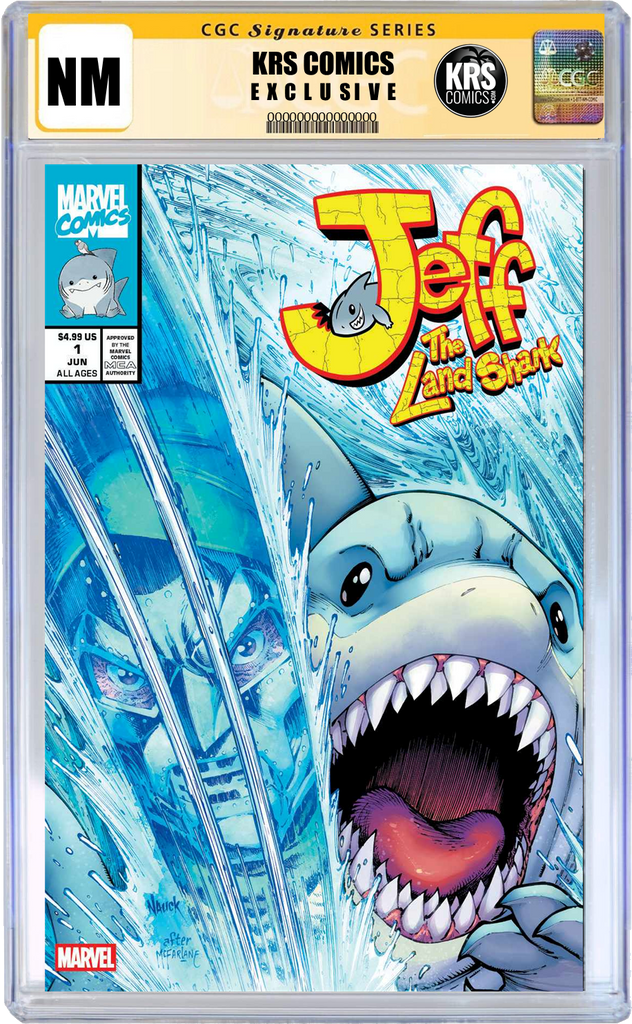 JEFF THE LAND SHARK #1 TODD NAUCK EXCLUSIVE OPTIONS