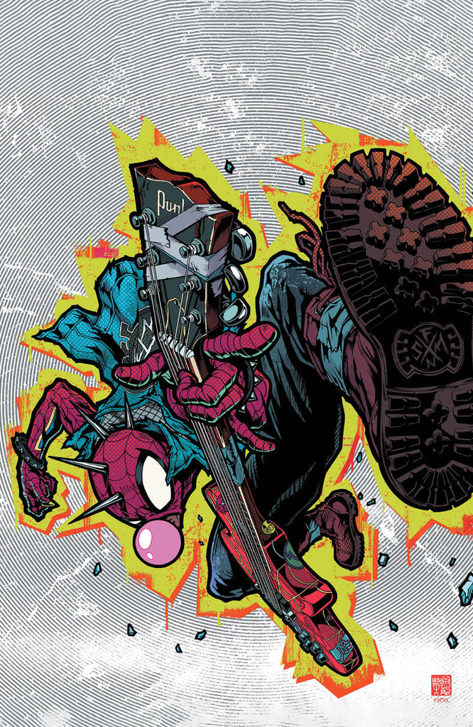 SPIDER-PUNK ARMS RACE #1 TAKASHI OKAZAKI EXCLUSIVE OPTIONS