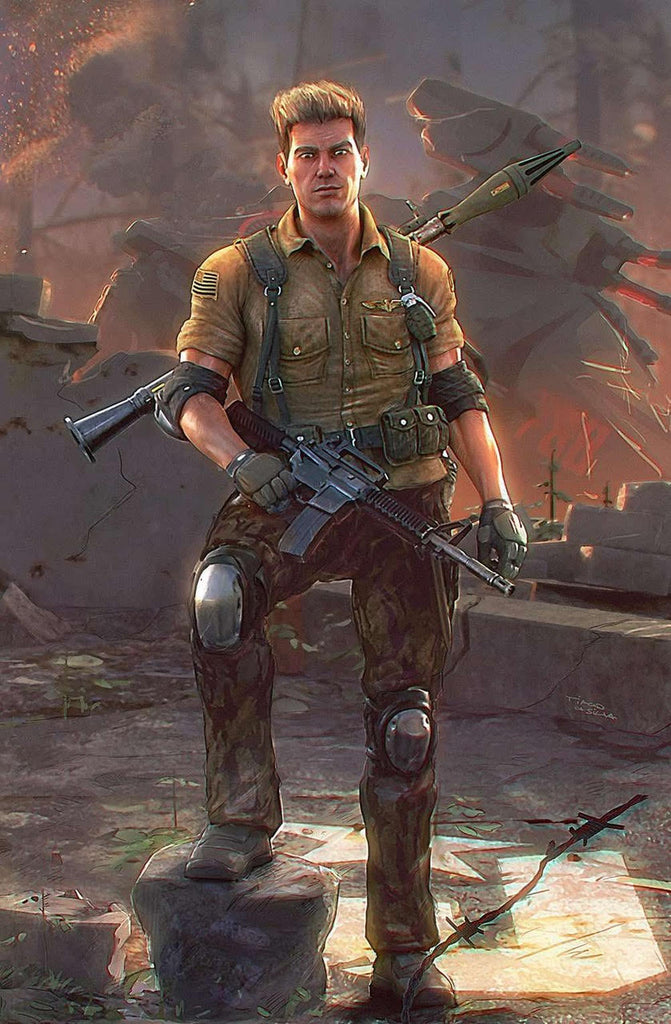 GI JOE #1 TIAGO DA SILVA EXCLUSIVE SET