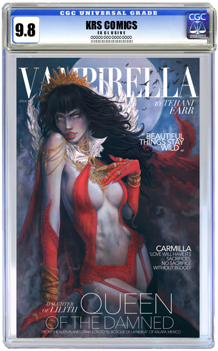 VAMPIRELLA DEAD FLOWERS #3 TEHANI FARR EXCLUSIVE OPTIONS