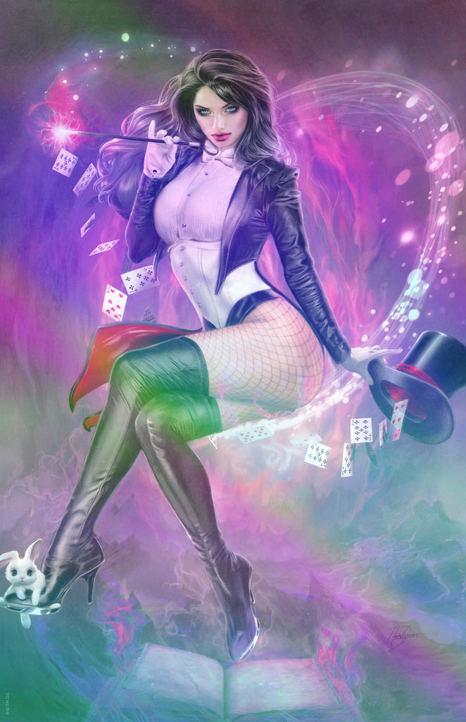 KNIGHT TERRORS ZATANNA #1 (OF 2) NATALI SANDERS FOIL EXCLUSIVE OPTIONS