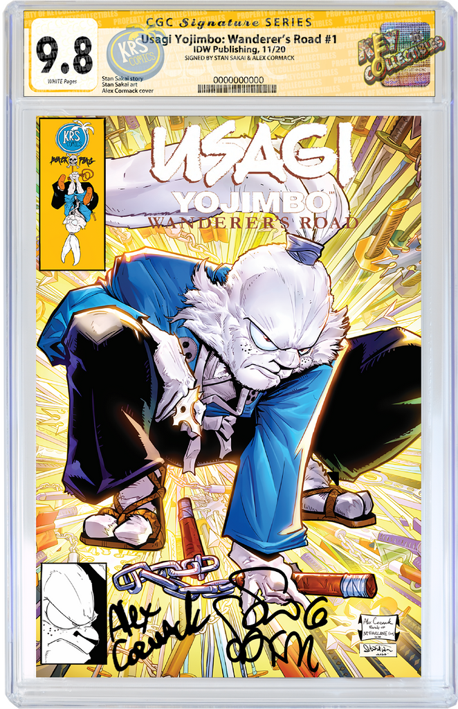 USAGI YOJIMBO WANDERERS ROAD #1 ALEX CORMACK VARIANT OPTIONS