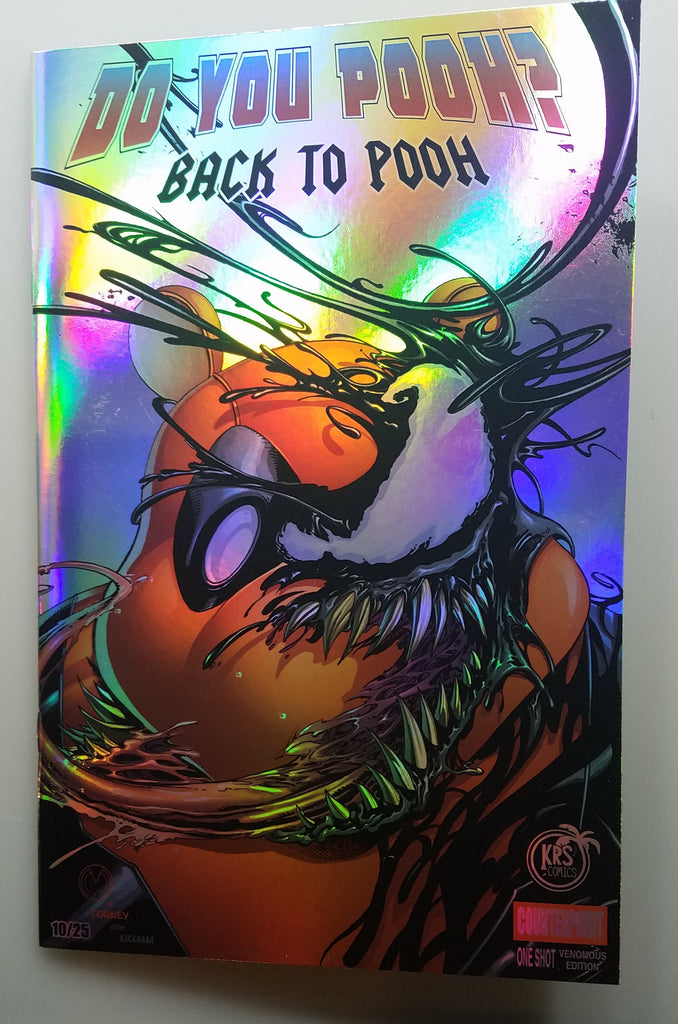 DO YOU POOH BACK TO POOH CHROMIUM KRS COMICS EXCLUSIVE ONLY 25 MADE! 5 AVAIL!