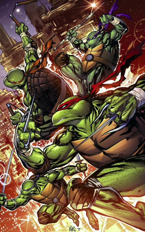 TMNT#1 KEN LASHLEY WONDERCON VARIANT