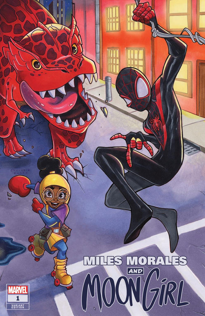 MILES MORALES & MOON GIRL #1 CHRISSIE ZULLO LTD EXCLUSIVE OPTIONS