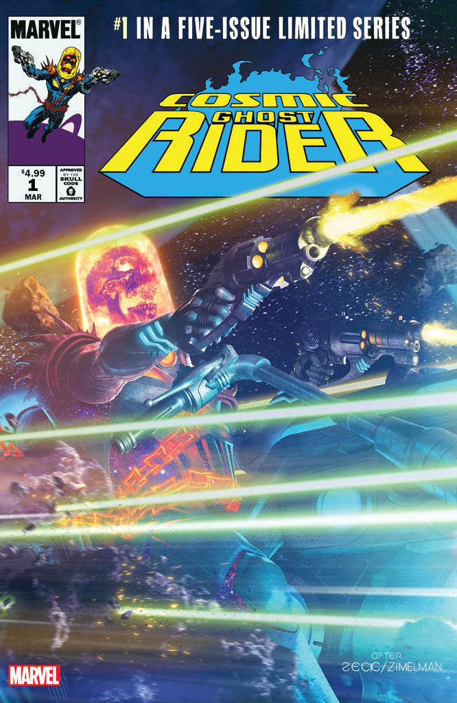 COSMIC GHOST RIDER #1 RAHZZAH EXCLUSIVE OPTIONS