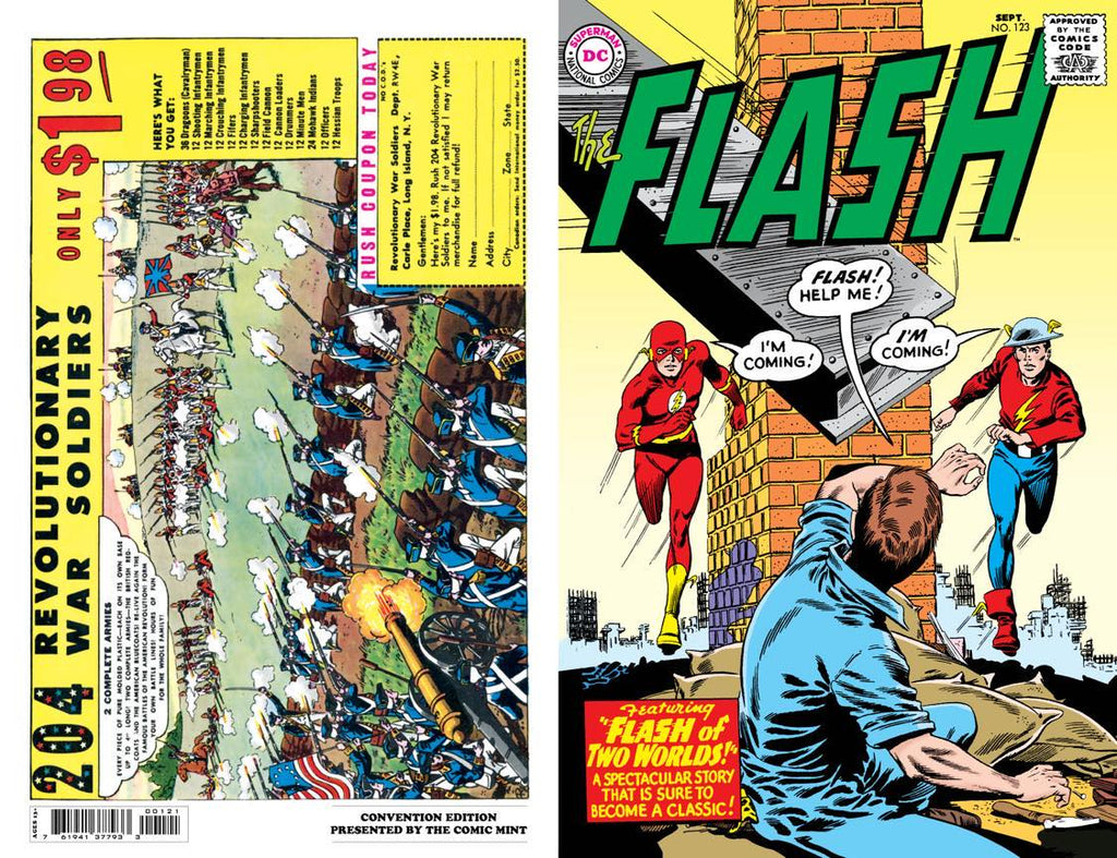 FLASH #123 FOIL MEGACON EXCLUSIVE OPTIONS