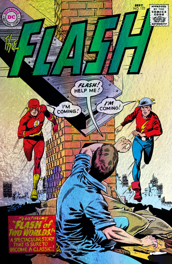 FLASH #123 FOIL MEGACON EXCLUSIVE OPTIONS