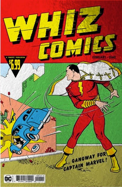 WHIZ COMICS #2 FOIL MEGACON EXCLUSIVE OPTIONS