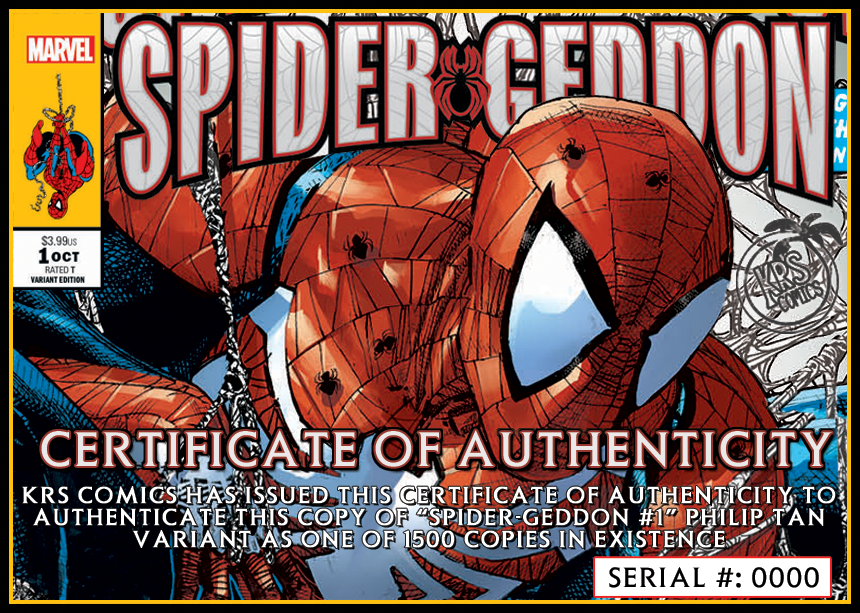 SPIDER-GEDDON #1 (OF 5) PHILIP TAN VARIANTS