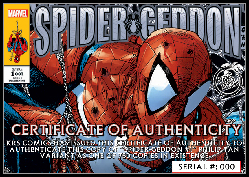 SPIDER-GEDDON #1 (OF 5) PHILIP TAN VARIANTS