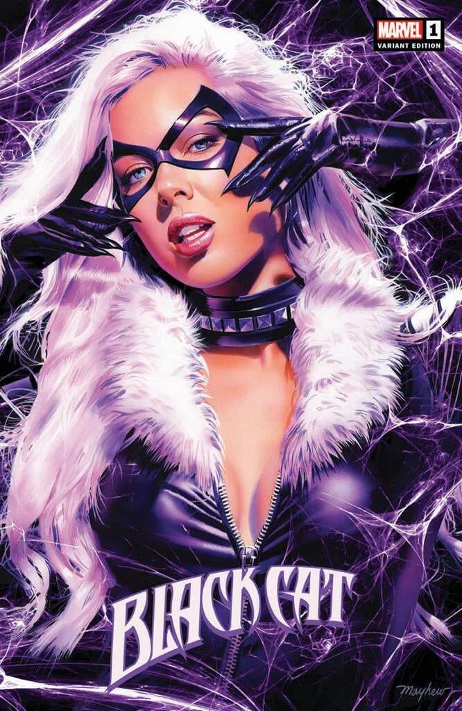 BLACK CAT #1 MIKE MAYHEW VARIANTS