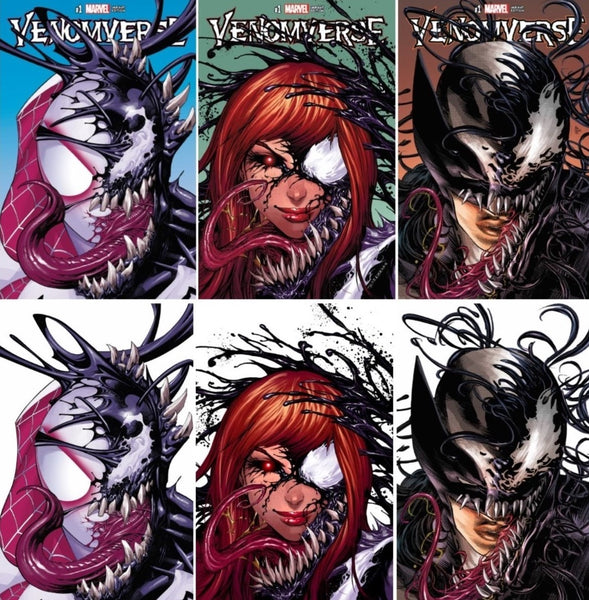VENOMVERSE #1 EXCLUSIVE VARIANTS – KRS Comics LLC