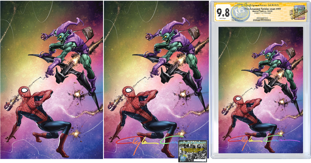 AMAZING SPIDER-MAN #49 (LEGACY #850) CON EXCLUSIVE CLAYTON CRAIN VARIANT OPTIONS