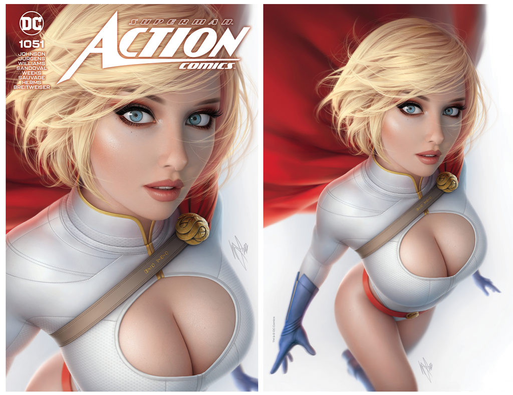 ACTION COMICS #1051 WARREN LOUW EXCLUSIVE OPTIONS