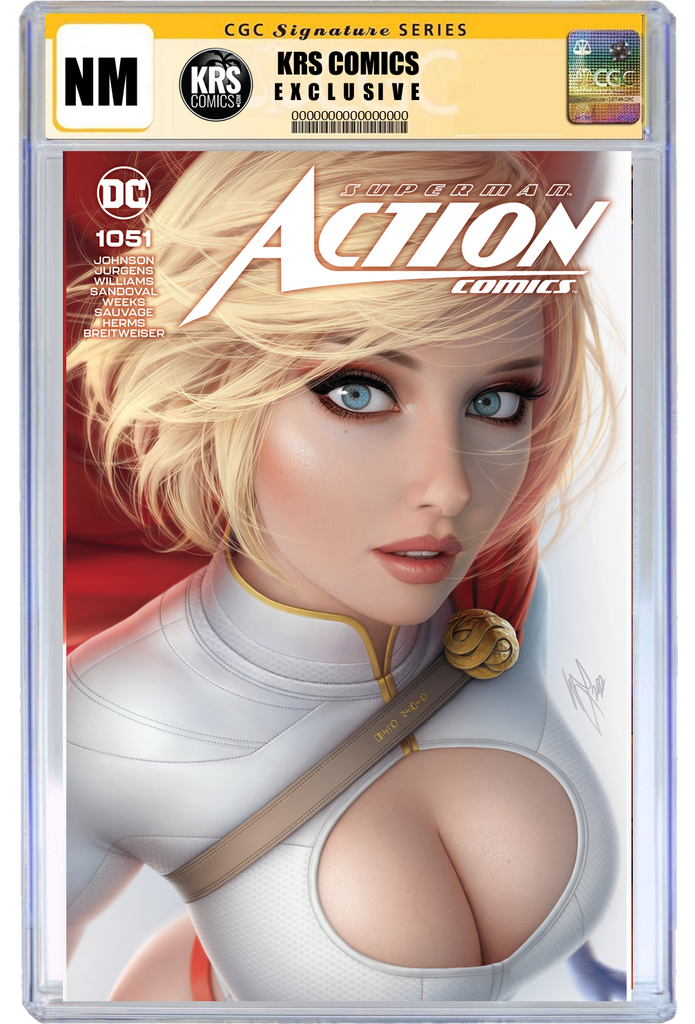 ACTION COMICS #1051 WARREN LOUW EXCLUSIVE OPTIONS
