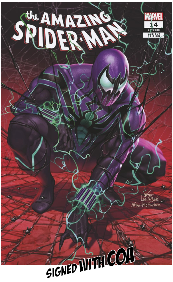 AMAZING SPIDER-MAN #14 INHYUK LEE EXCLUSIVE OPTIONS