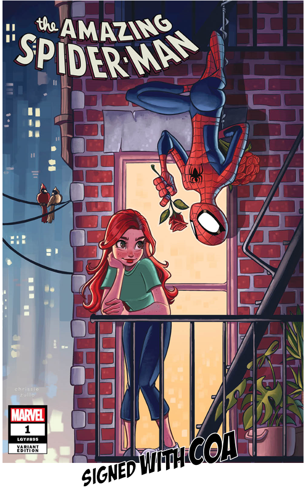 AMAZING SPIDER-MAN #1 CHRISSIE ZULLO EXCLUSIVE OPTIONS