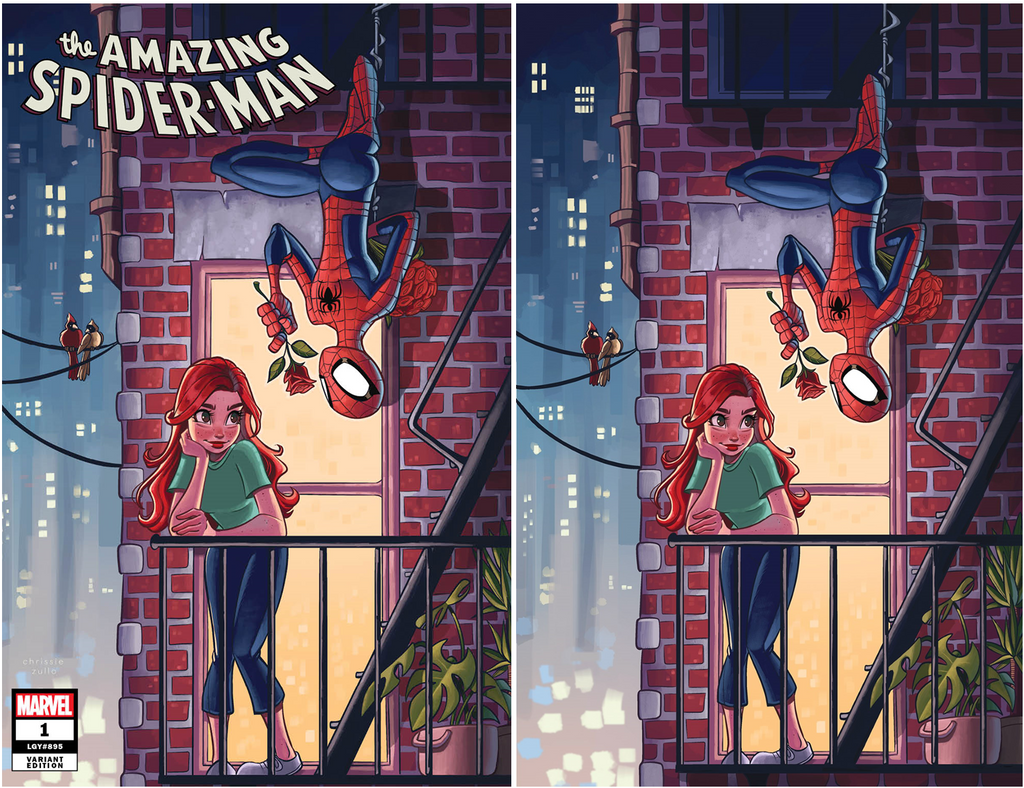 AMAZING SPIDER-MAN #1 CHRISSIE ZULLO EXCLUSIVE OPTIONS