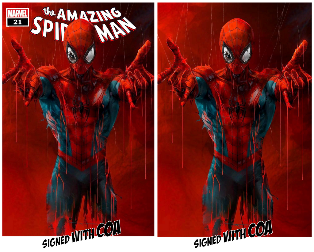AMAZING SPIDER-MAN #21 IVAN TAO EXCLUSIVE OPTIONS