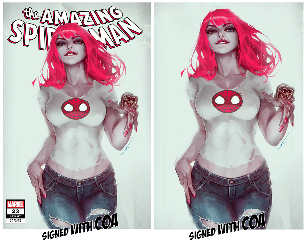 AMAZING SPIDER-MAN #23 IVAN TAO EXCLUSIVE OPTIONS