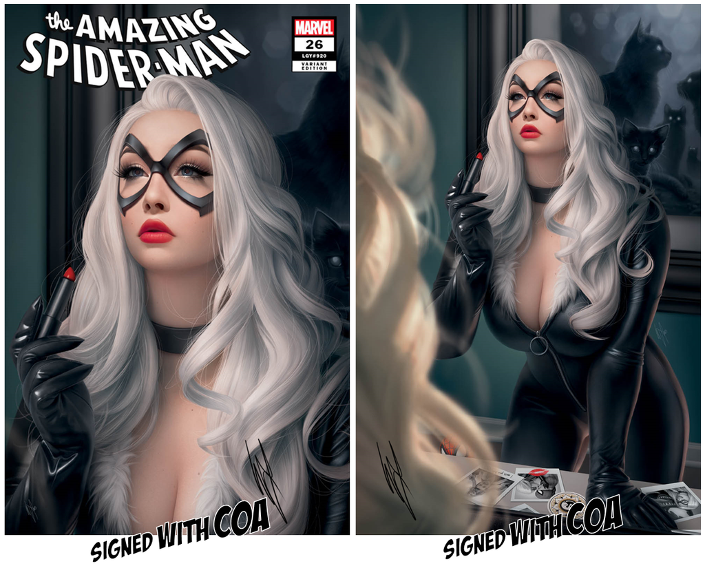 AMAZING SPIDER-MAN #26 WARREN LOUW EXCLUSIVE OPTIONS