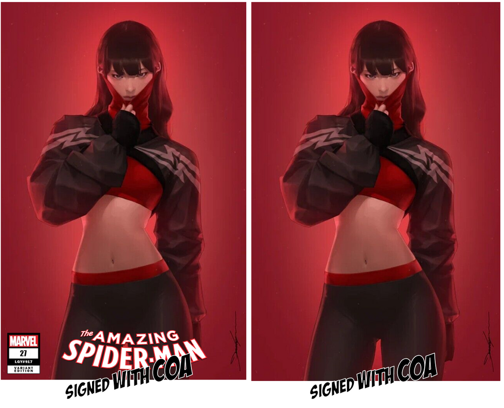 AMAZING SPIDER-MAN #27 JEEHYUNG LEE EXCLUSIVE OPTIONS