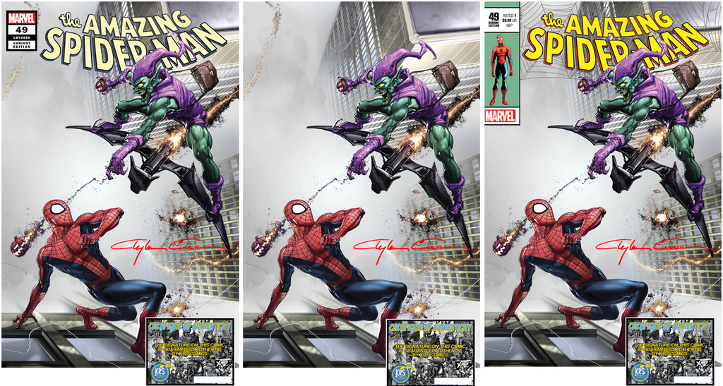 AMAZING SPIDER-MAN #49 (LEGACY #850) CLAYTON CRAIN VARIANT OPTIONS