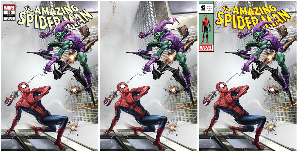 AMAZING SPIDER-MAN #49 (LEGACY #850) CLAYTON CRAIN VARIANT OPTIONS