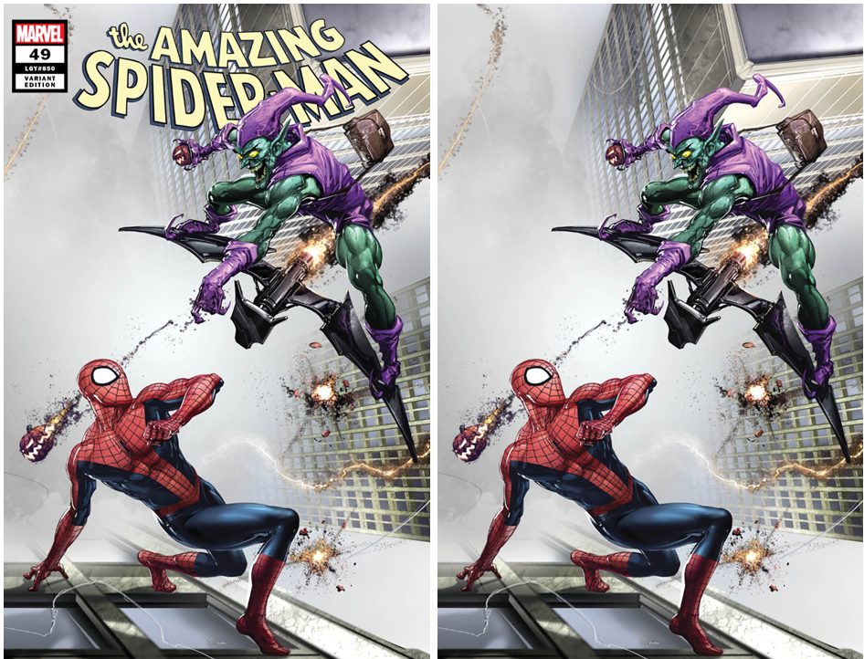 AMAZING SPIDER-MAN #49 (LEGACY #850) CLAYTON CRAIN VARIANT OPTIONS